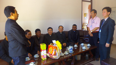 Lam Dong province: Vietnam Presbyterian Church pays Tet visit to provincial Religious Committee